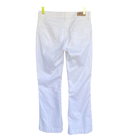 Levi Signature Modern Bootcut Jeans White Denim Women's Size 8 Short - Picture 8 of 12